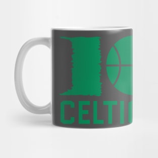 celtics love basketball Mug